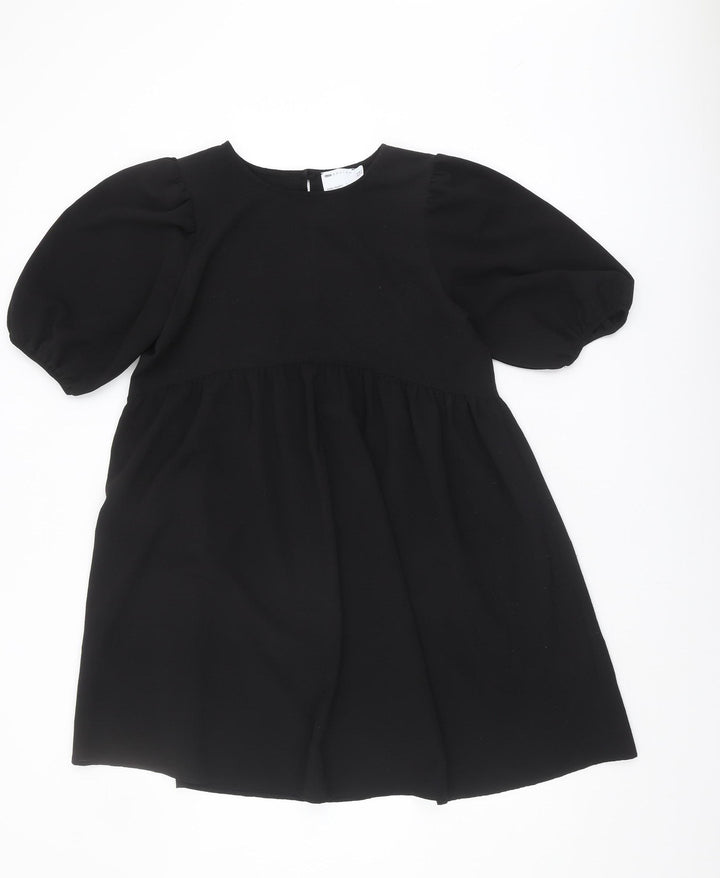 ASOS DESIGN Women's Black Shift Dress Size 10