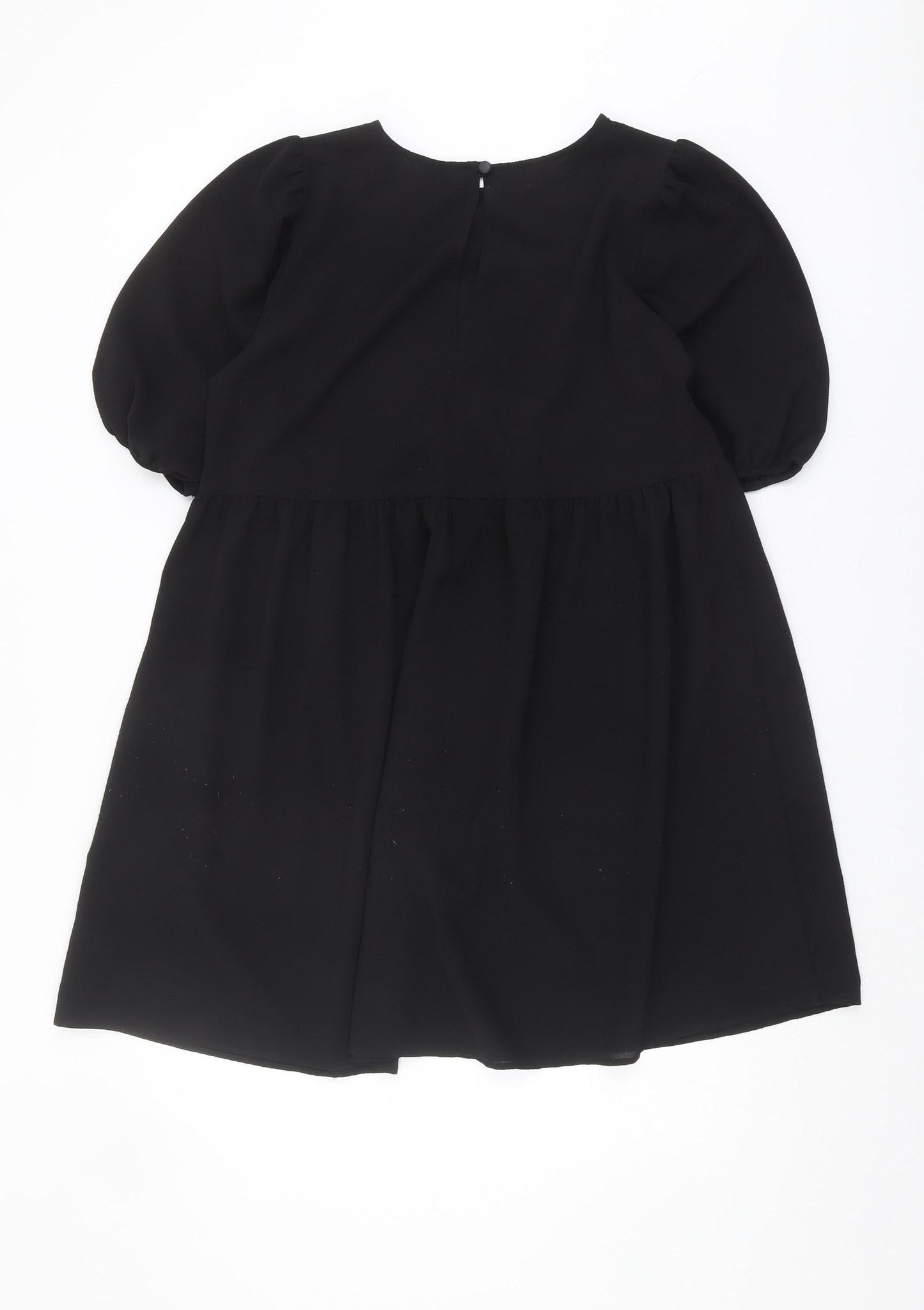 ASOS DESIGN Women's Black Shift Dress Size 10