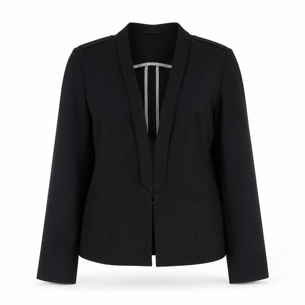 Front view of Marks & Spencer Women's Black Blazer, size 12