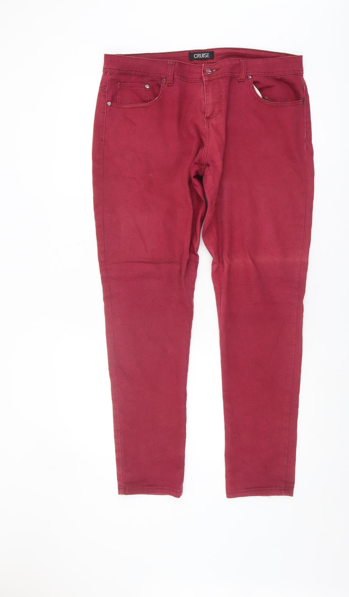 Cruise Women's Red Jeans Size 12