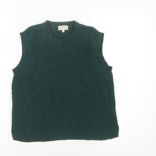 Jigsaw Women's Green Sleeveless Knit Top XS