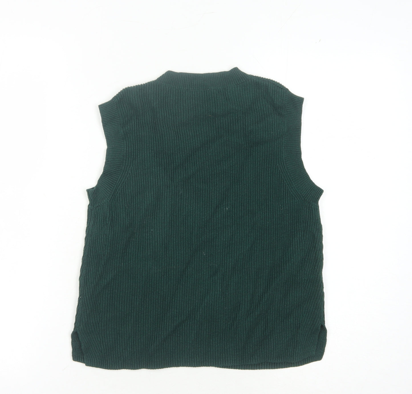 Jigsaw Women's Green Sleeveless Knit Top XS