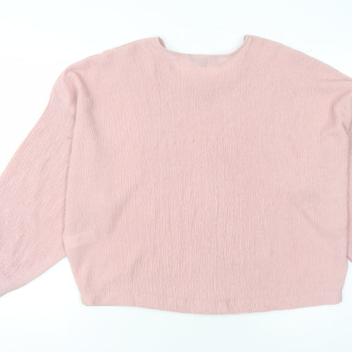French Connection Women's Pink Knit Top