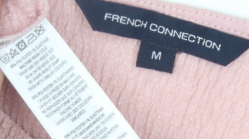 French Connection Women's Pink Knit Top