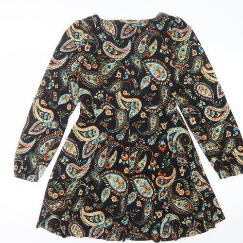 Springfield Women's A-Line Paisley Mini Dress M
