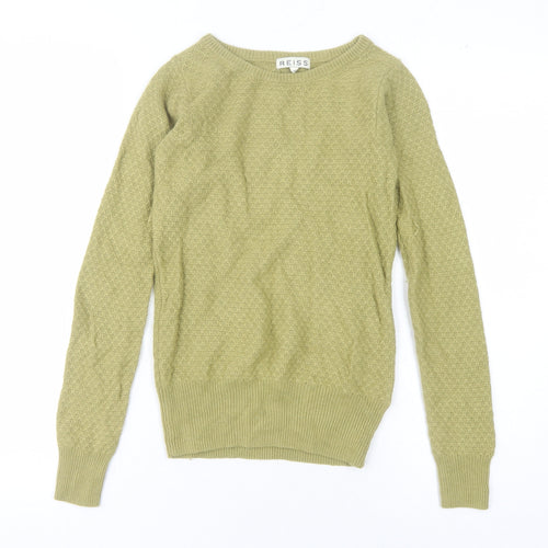 Reiss Women's Green XS Pullover Jumper