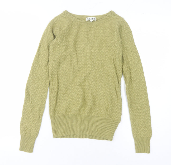 Reiss Women's Green XS Pullover Jumper