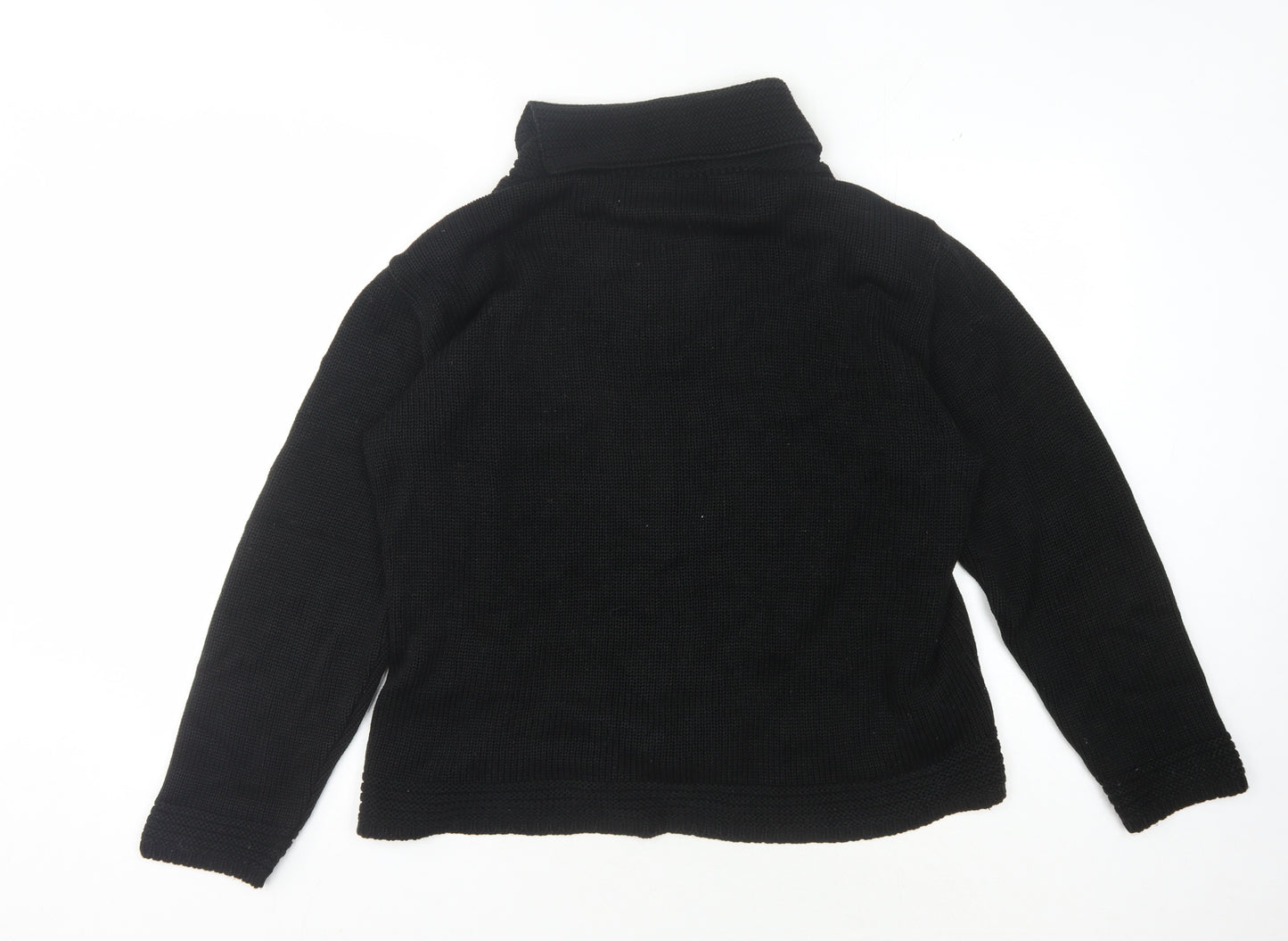 Roman Originals Women's Black Long Sleeve Knit Jumper