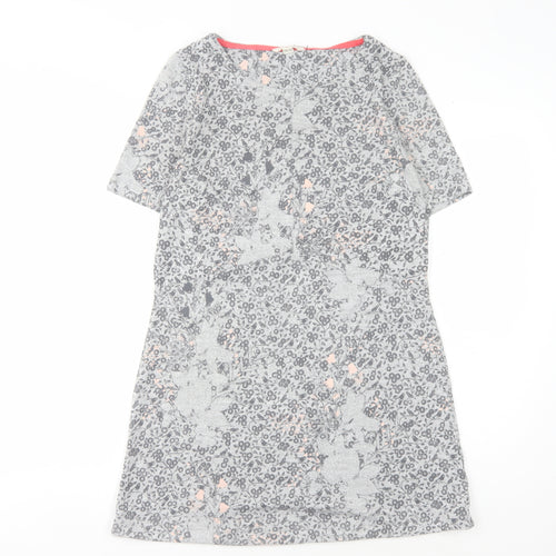 White Stuff Women's Grey Shift Dress Size 10