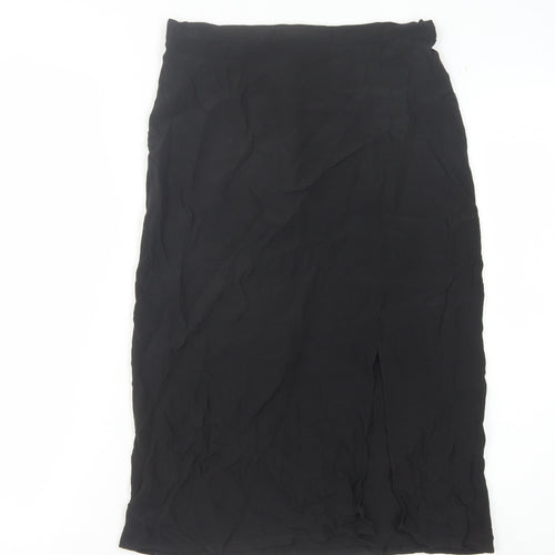 Hush Women's Black Long Pencil Skirt Size 6