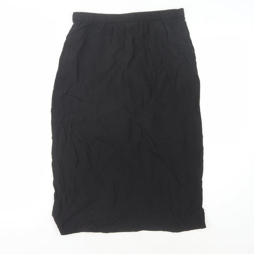 Hush Women's Black Long Pencil Skirt Size 6