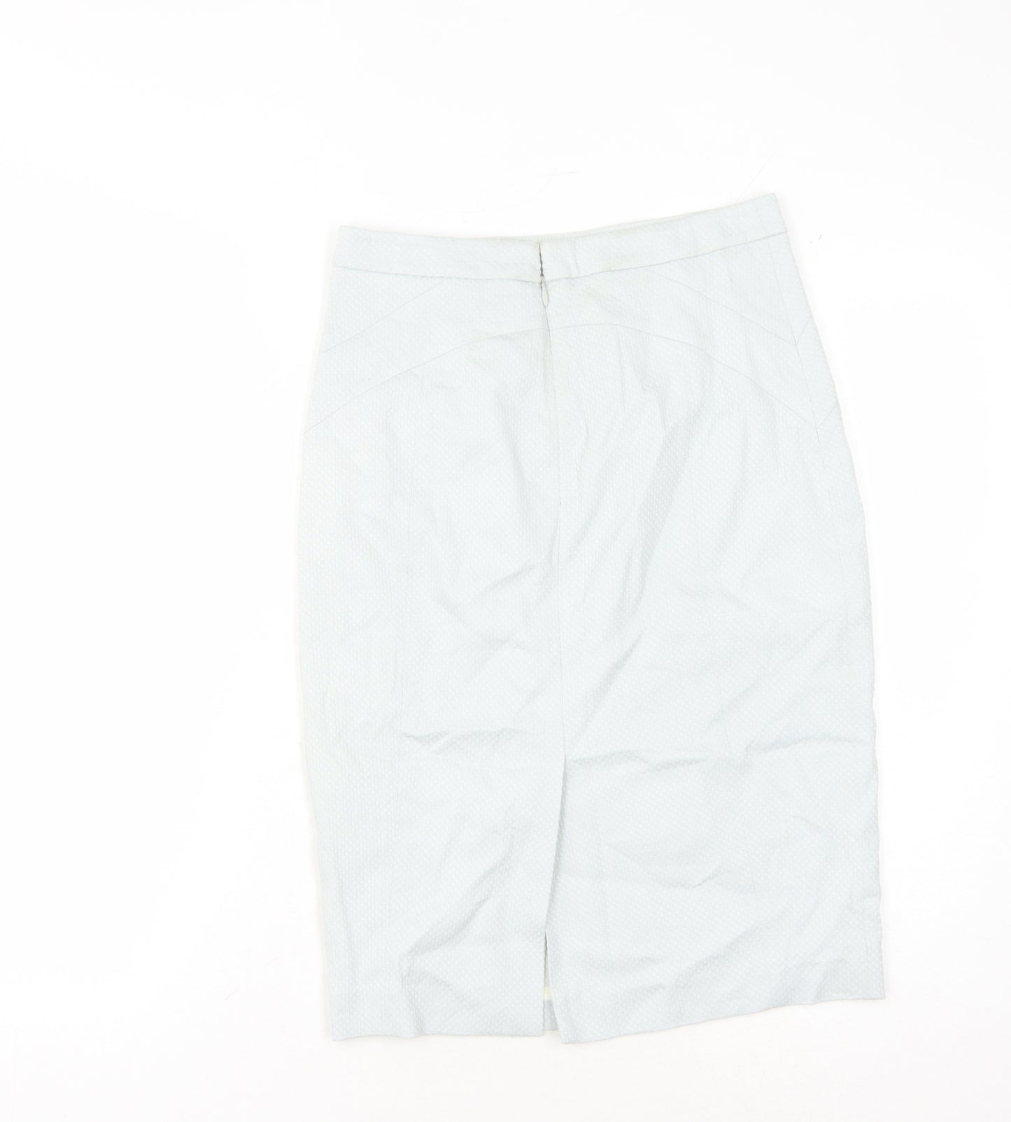 Reiss Women's Ivory Midi Pencil Skirt Size 6