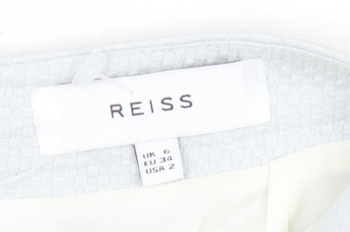 Reiss Women's Ivory Midi Pencil Skirt Size 6