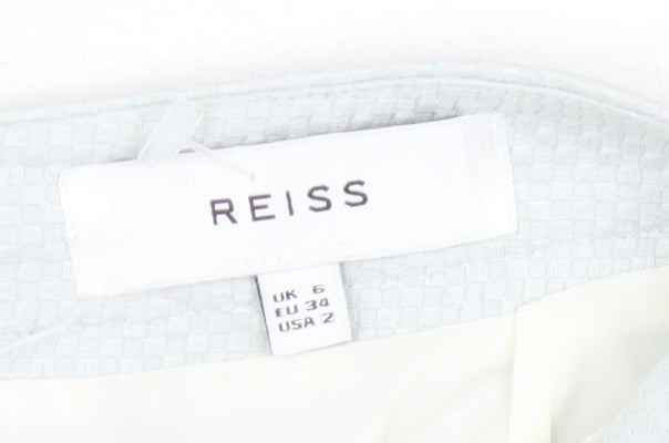 Reiss Women's Ivory Midi Pencil Skirt Size 6