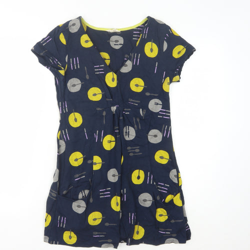 White Stuff Women’s Multicoloured Cotton Dress Size 10
