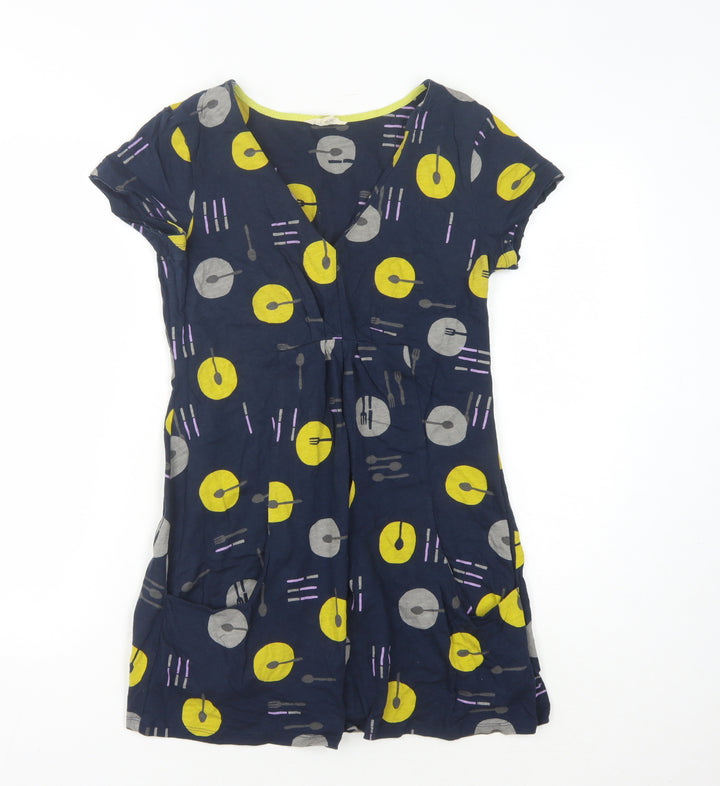 White Stuff Women’s Multicoloured Cotton Dress Size 10