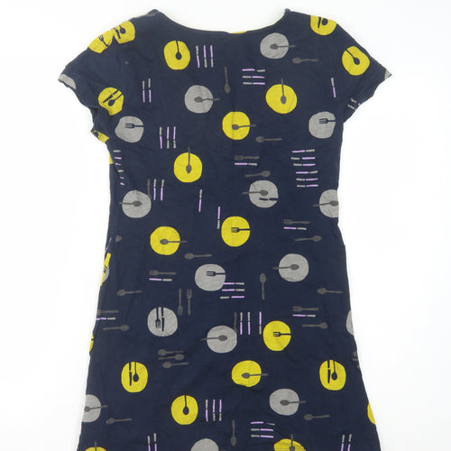 White Stuff Women’s Multicoloured Cotton Dress Size 10