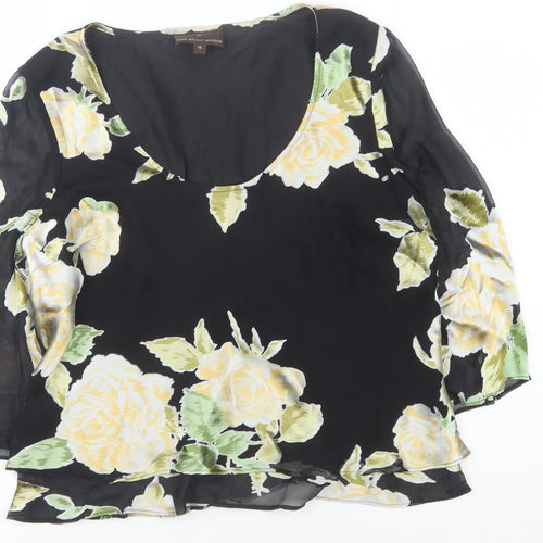 Fenn Wright Manson Women's Floral Silk Blouse, Size 14