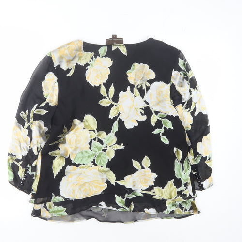 Fenn Wright Manson Women's Floral Silk Blouse, Size 14