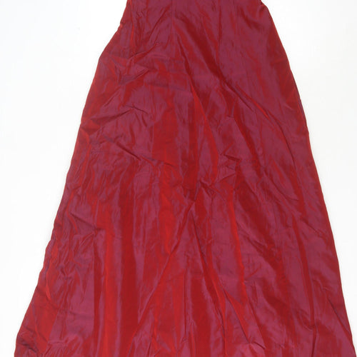 Debenhams Women's Red Ball Gown Dress Size 6