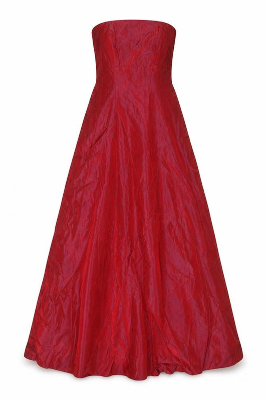 Front view of Debenhams Women's Red Ball Gown Dress, size 6