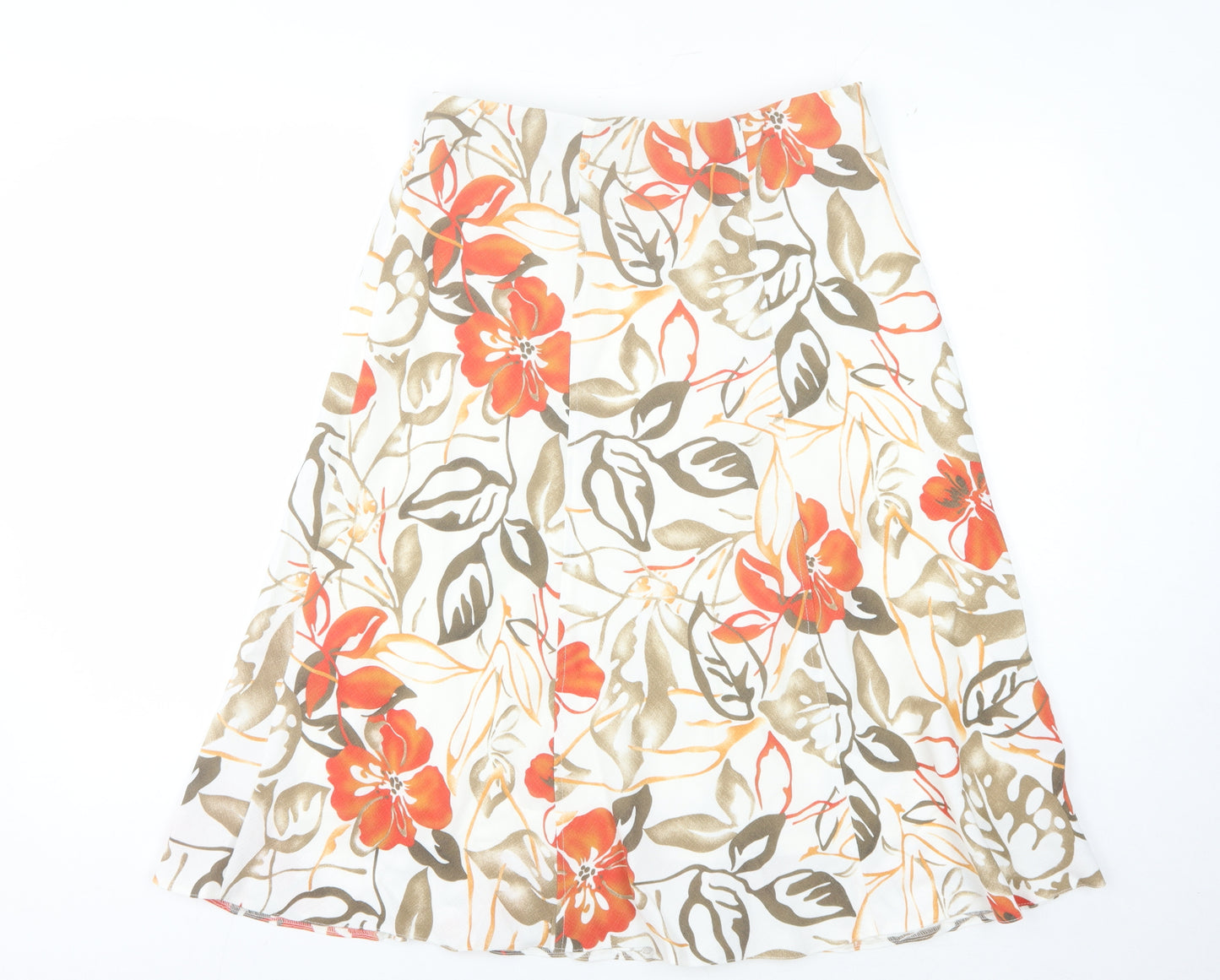 Honor Millburn Women's Floral A-Line Skirt Multicoloured 12