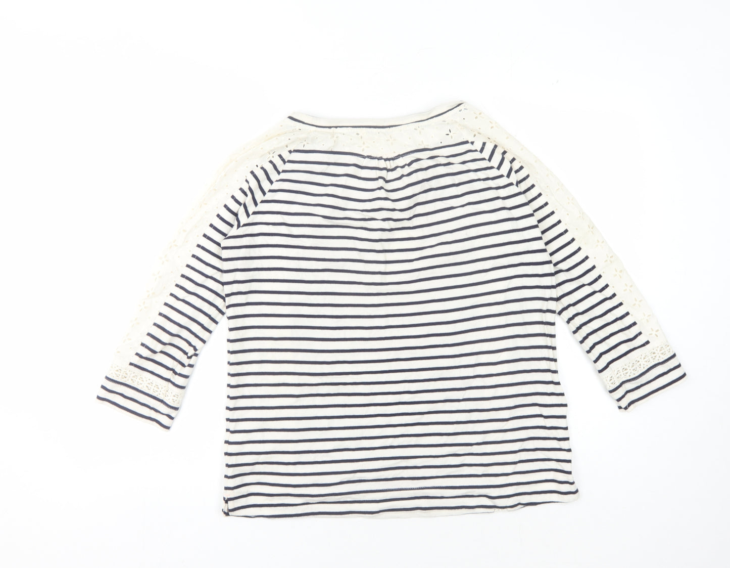 White Stuff Women's Striped Tunic Blouse Size 10