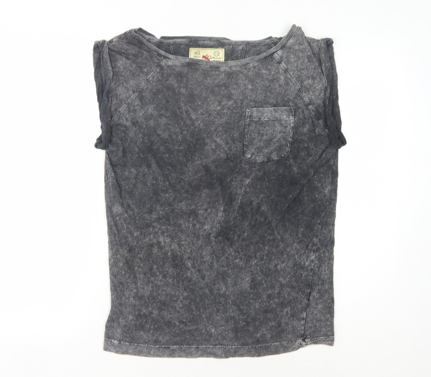 French Connection Women's Black S Cotton T-Shirt