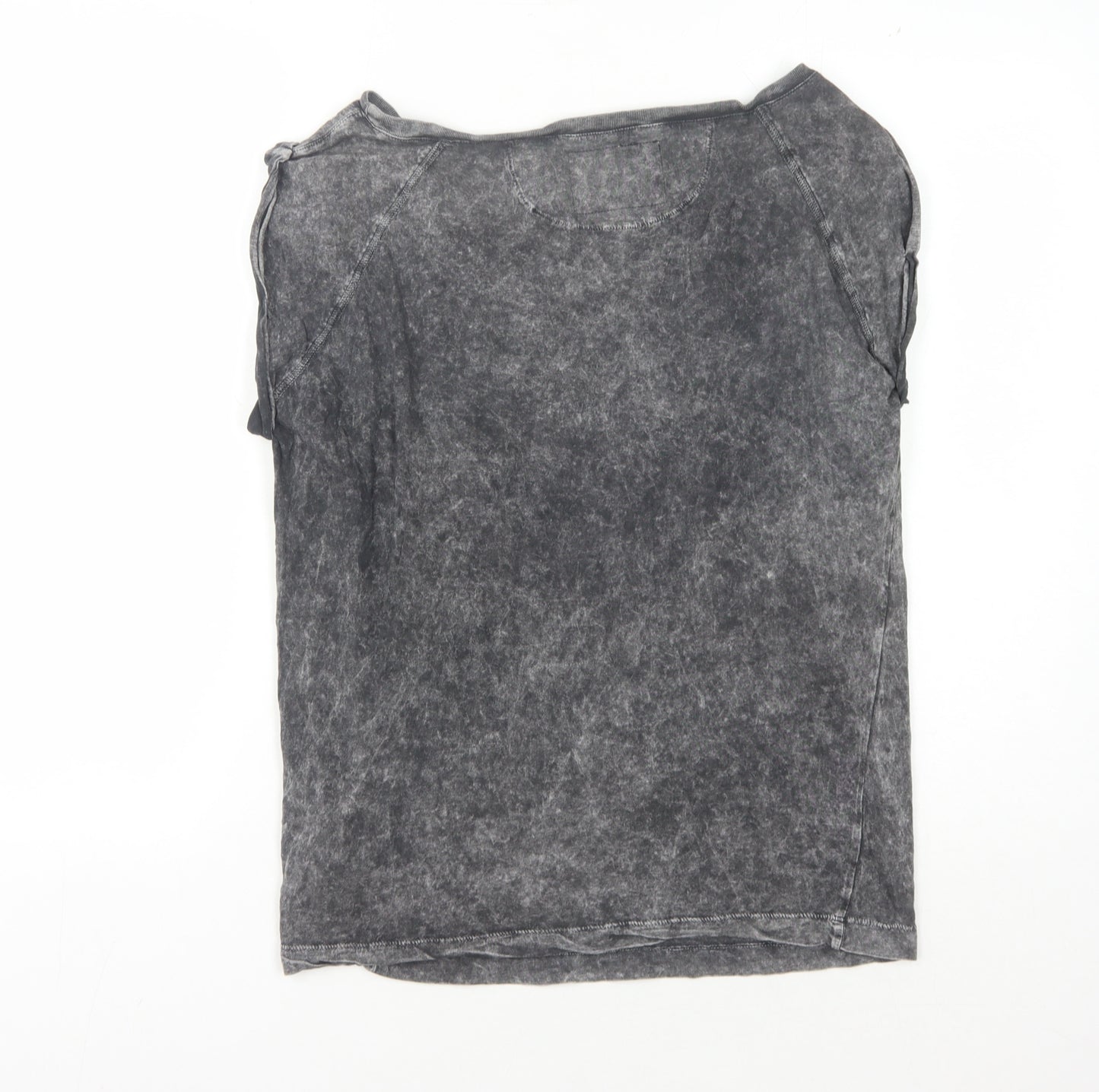 French Connection Women's Black S Cotton T-Shirt