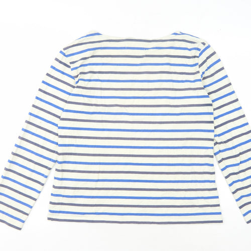 Seasalt Women's Striped Sailor Jersey Top Size 14