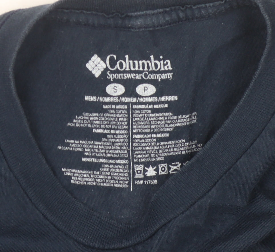 Columbia Men's Blue Nature Graphic T-Shirt Size S