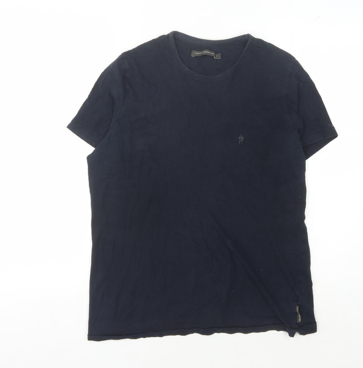 French Connection Men's Black Medium Crew Neck T-Shirt