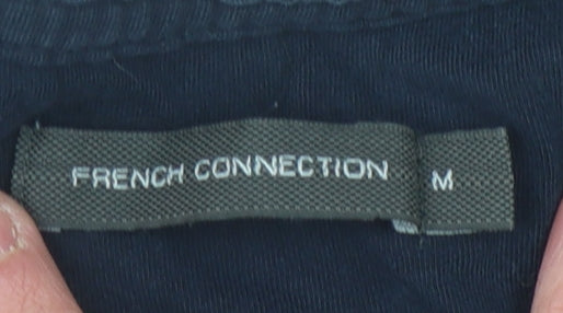 French Connection Men's Black Medium Crew Neck T-Shirt