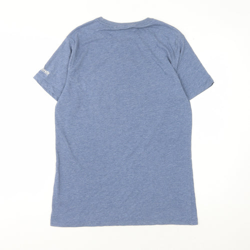Lambretta Men's Blue Medium Graphic Print T-Shirt