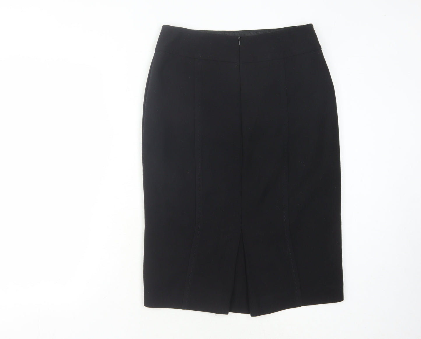 Wallis Women's Black Midi Pencil Skirt Size 10