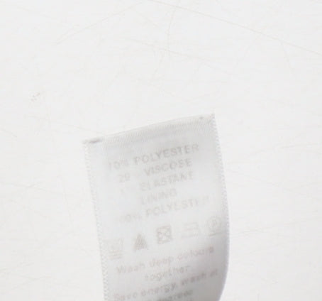 Wallis Women's Black Midi Pencil Skirt Size 10