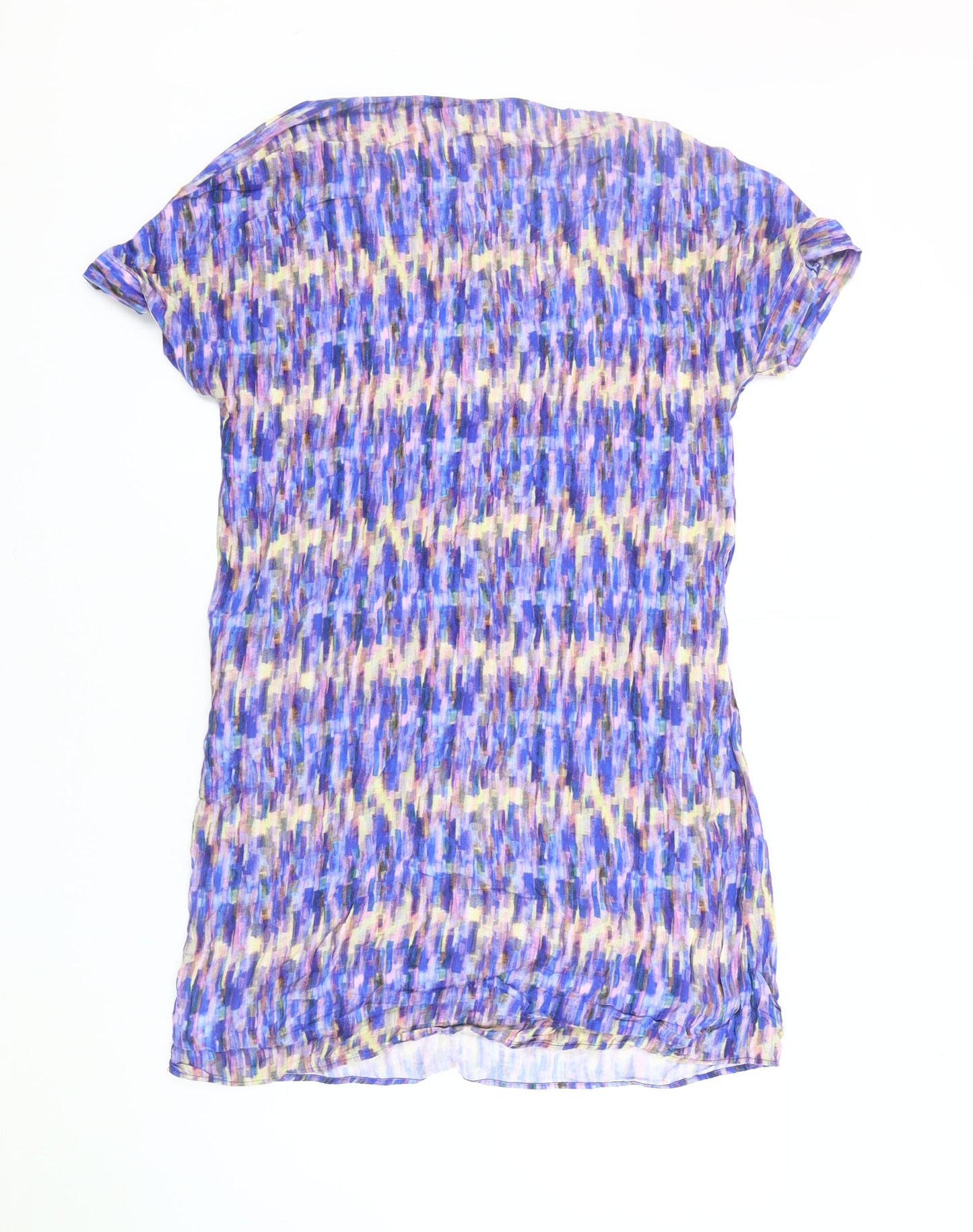 Dash Women's Multicoloured V-Neck Dress Size 12