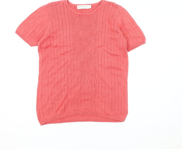 Holmewood Women's Pink Pullover Jumper M