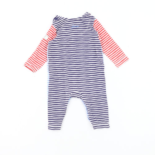 Joules Unisex Baby Multicoloured Striped Babygrow 3-6 Months