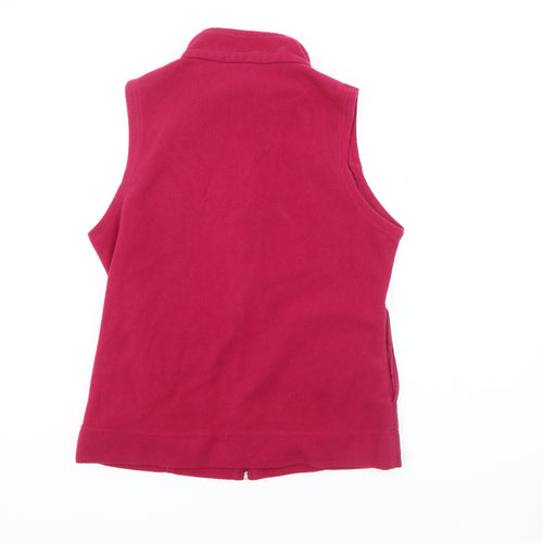 EWM Women's Red Fleece Waistcoat Size S Casual