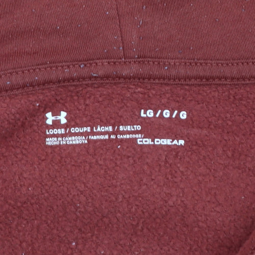 Under Armour Men's Red Basic Jacket L
