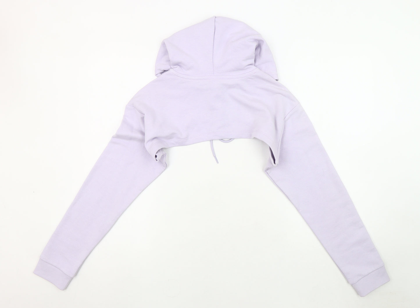 Puma Women's Purple Crop Hoodie XL