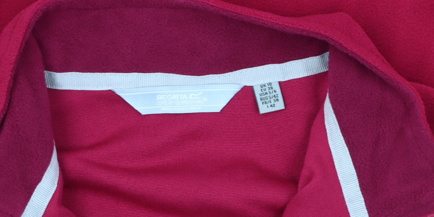 Regatta Women's Red Pullover Sweatshirt, Size 10