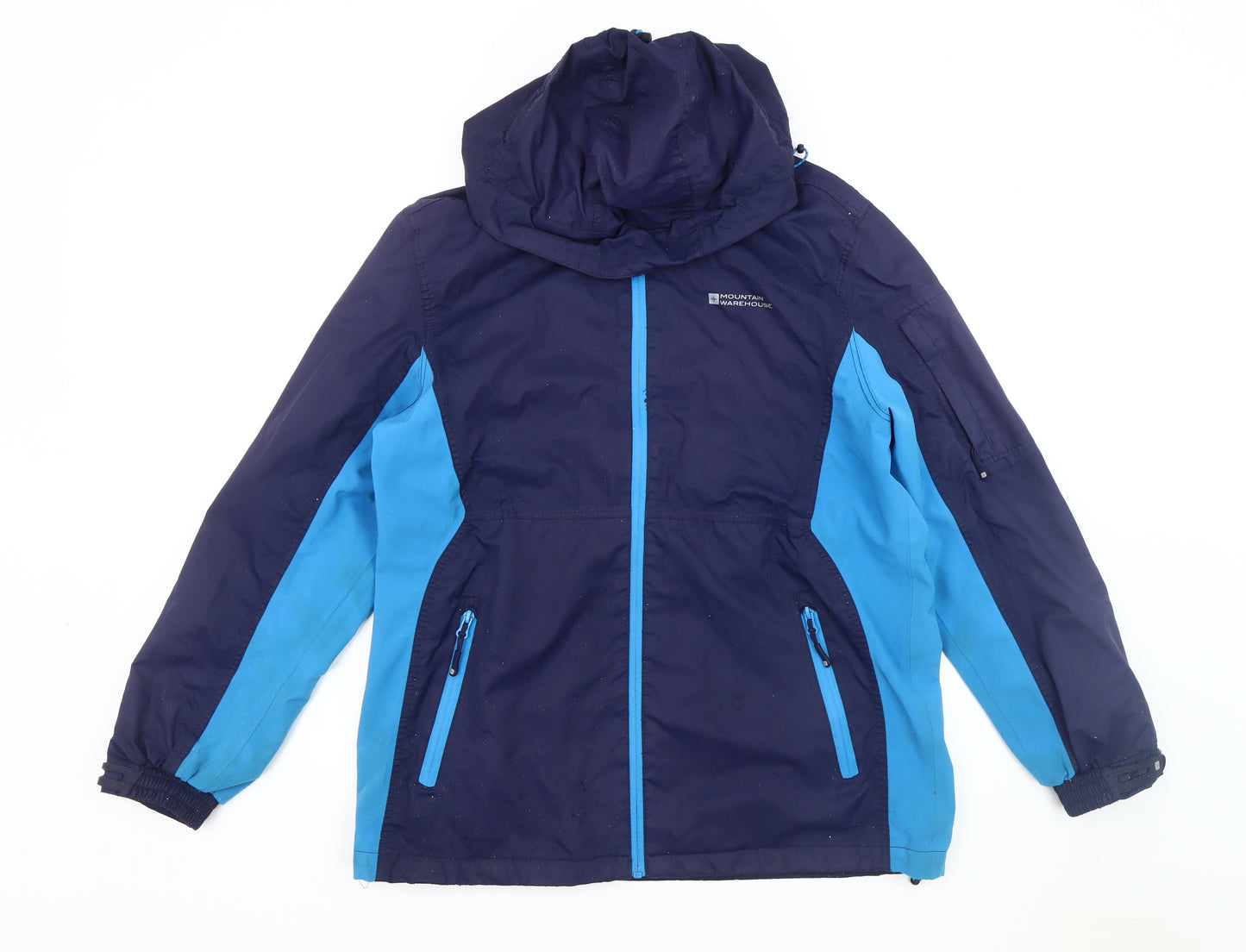 Mountain Warehouse Men's Blue Rain Jacket L
