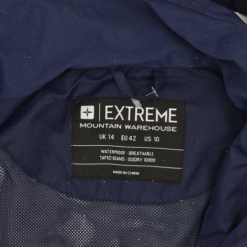Mountain Warehouse Men's Blue Rain Jacket L