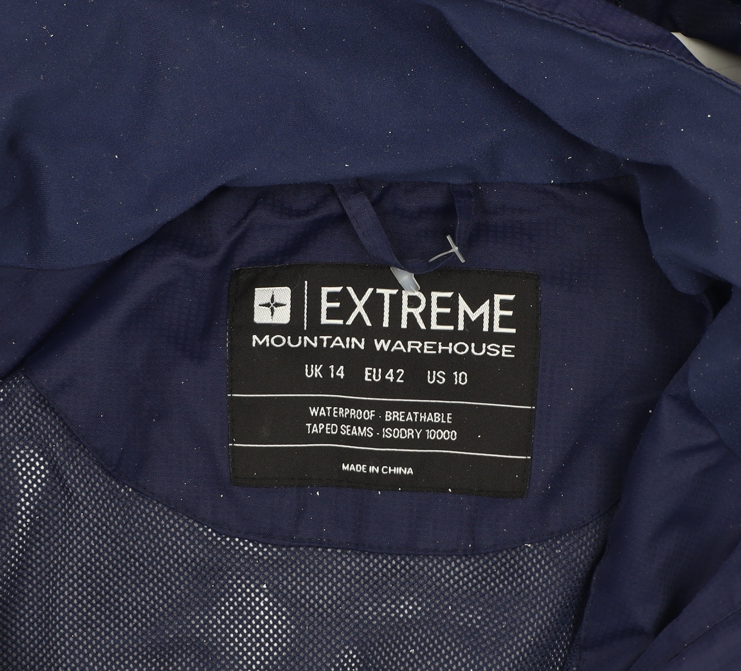 Mountain Warehouse Men's Blue Rain Jacket L