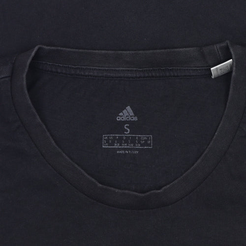 Adidas Unisex Black S T-Shirt with Berlin Marathon Print