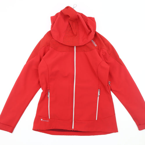 Regatta Women's Red Soft Shell Jacket Size 12
