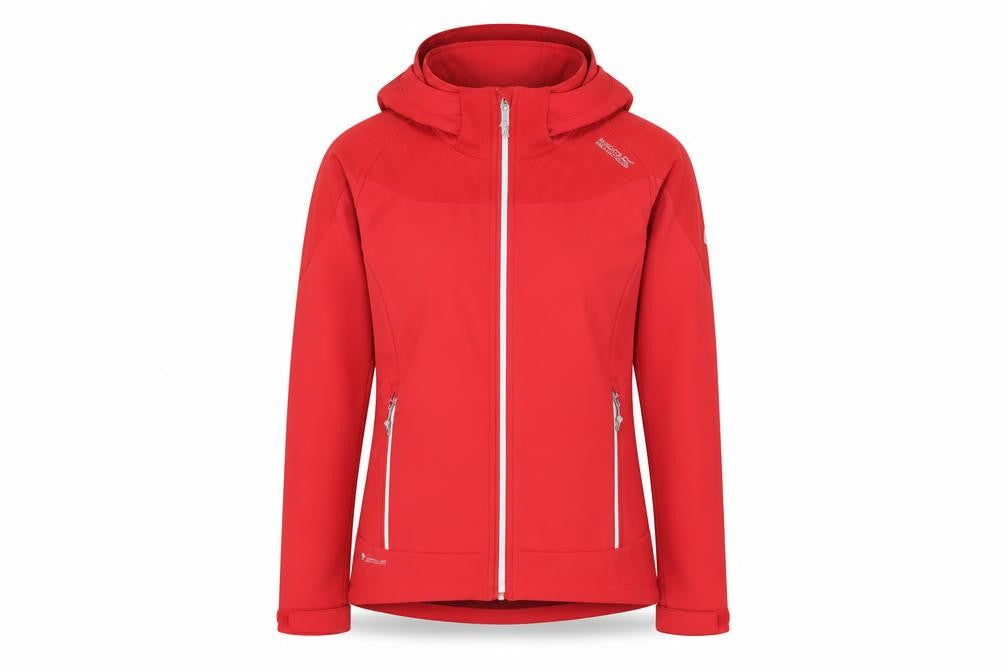 Regatta Women's Red Soft Shell Jacket Size 12