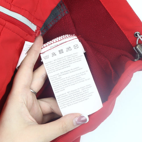 Regatta Women's Red Soft Shell Jacket Size 12